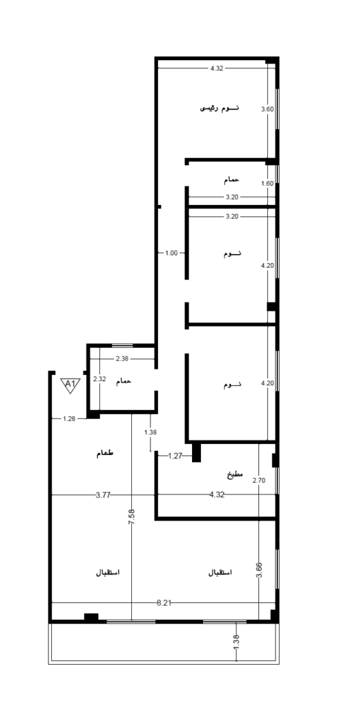شقة195م جاهزة للسكن فورا بالتجمع الخامس